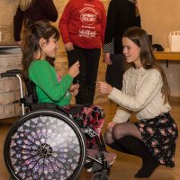 Tikšanās ar bērniem ar īpašām vajadzībām un viņu ģimenēm Adventē 2019