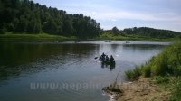 Bērni un jaunieši laivo Daugavas lokos
